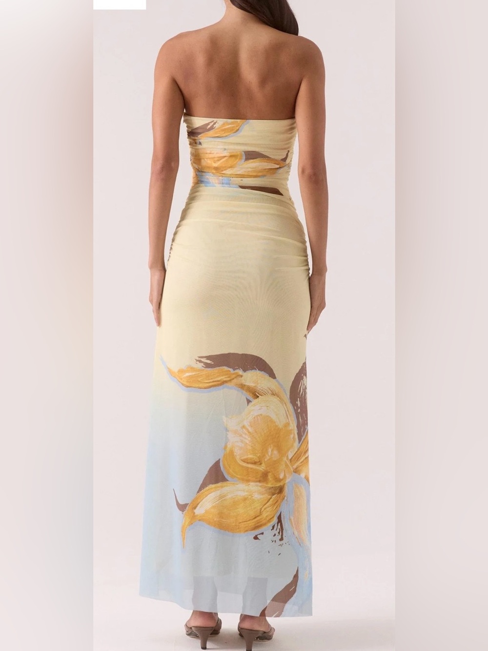 NWT SOVERE Dahlia Strapless Maxi Dress - XS - Picture 3 of 7